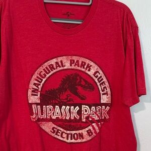 Universal studios men’s Red Graphic Tee size L